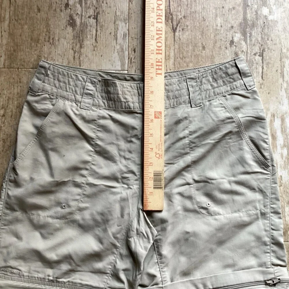 COLUMBIA Titanium Convertible Hiking Pants Beige Omni-Dri Women’s 6 - Picture 5 of 8